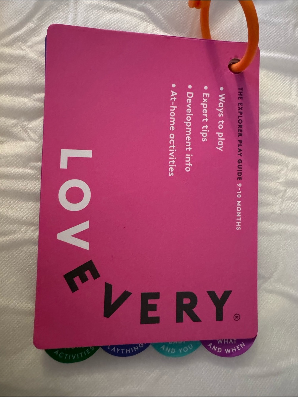 Lovevery Montessori Play Guide - 9 to 10 months